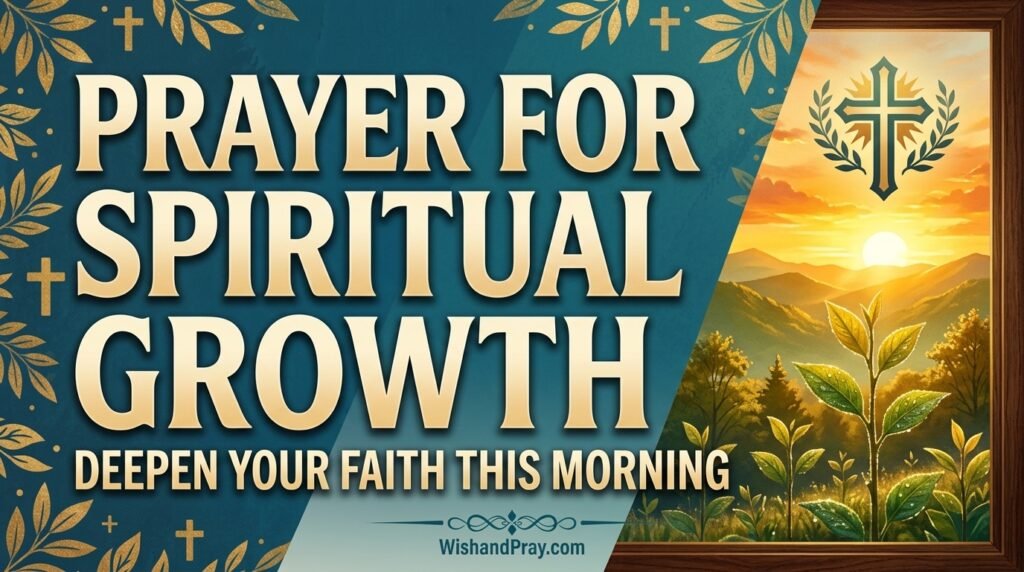 Prayer for Spiritual Growth