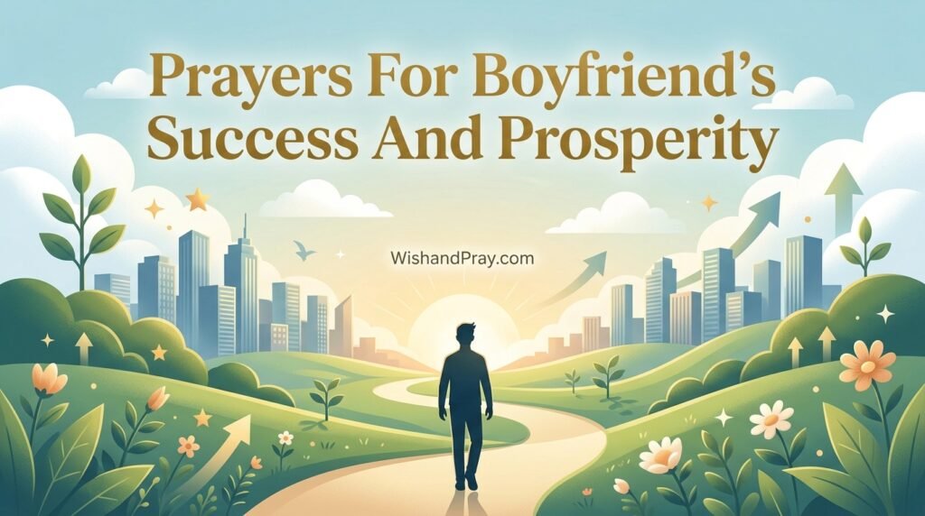 Prayers For Boyfriend’s Success And Prosperity