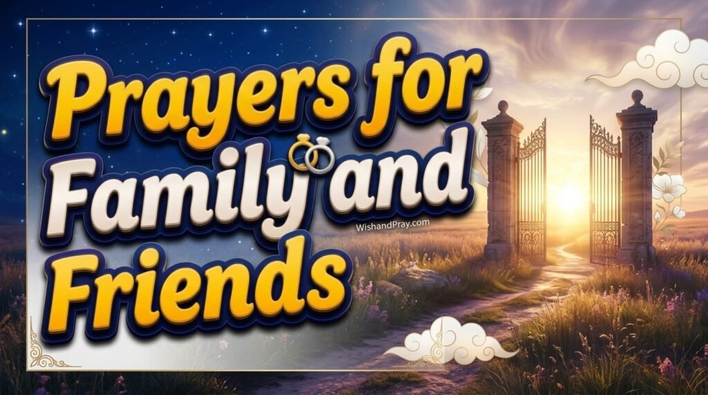 Prayers for Family and Friends