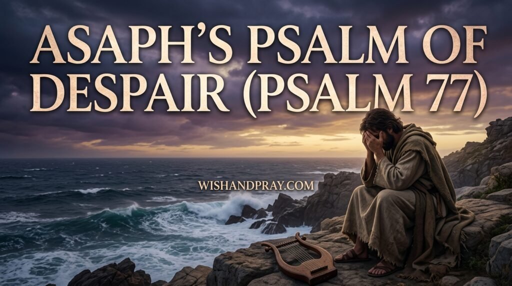 Asaph's Psalm of Despair (Psalm 77)