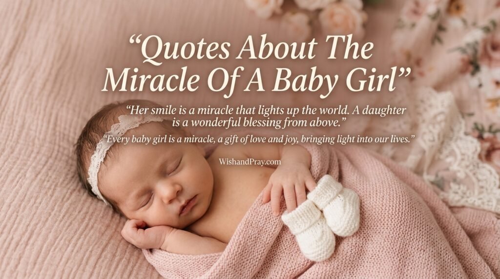 Quotes About The Miracle Of A Baby Girl