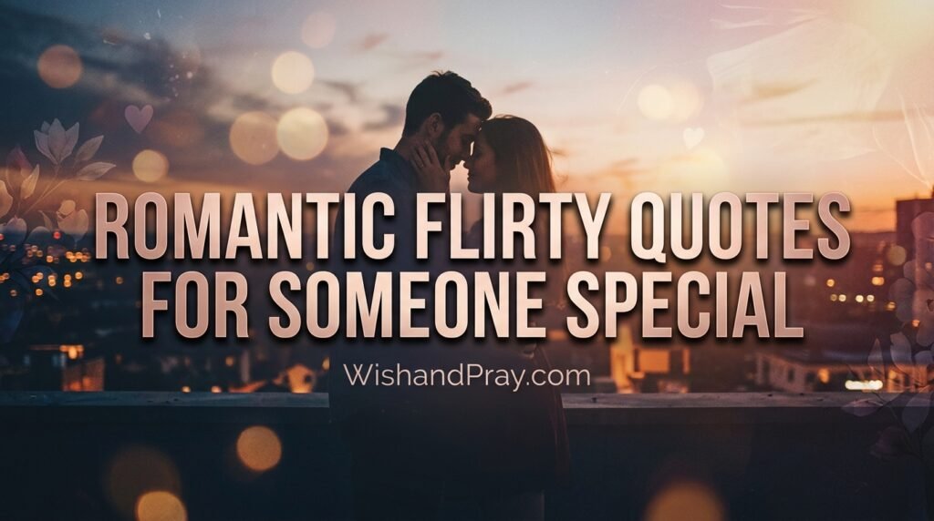Romantic Flirty Quotes for Someone Special