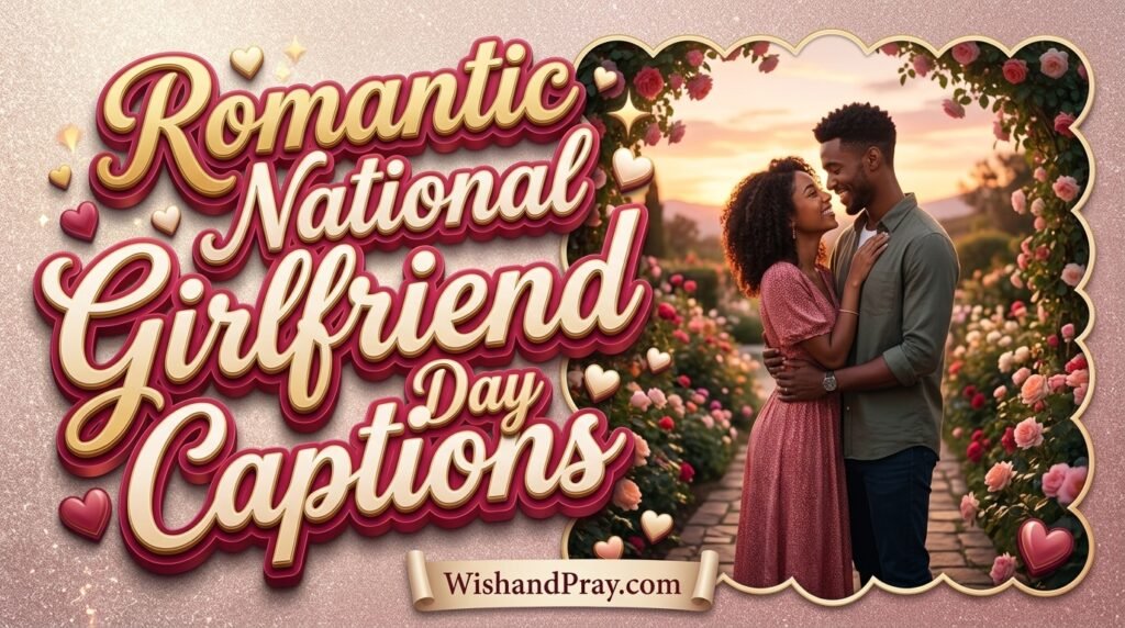Romantic National Girlfriend Day Captions