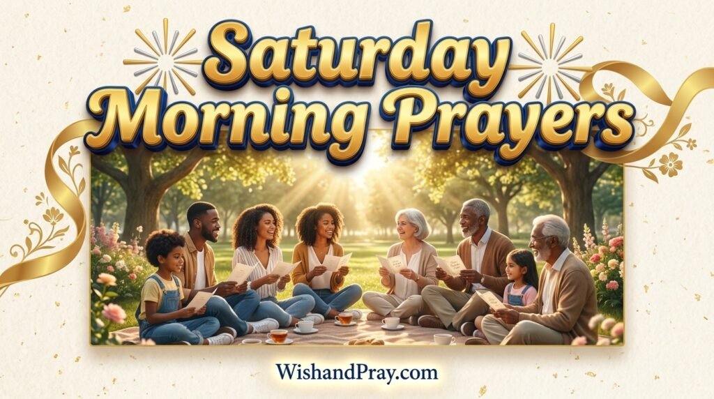 Saturday Morning Prayers