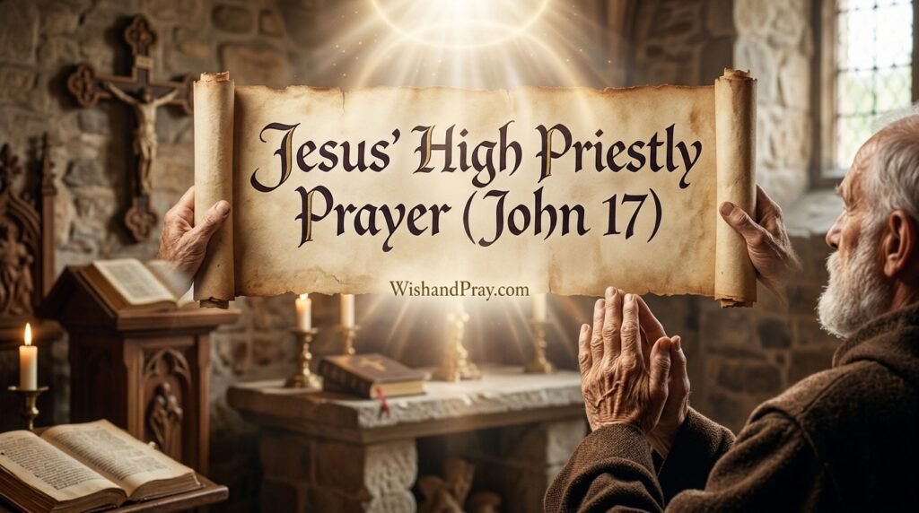 Jesus' High Priestly Prayer (John 17)