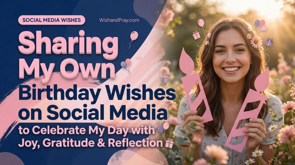 Sharing My Own Birthday Wishes on Social Media