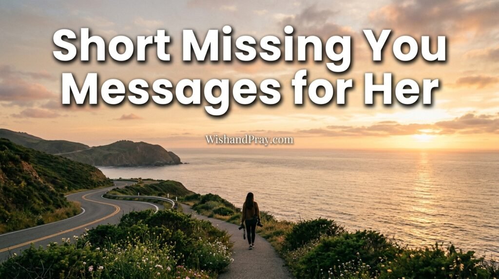 Short Missing You Messages for Her