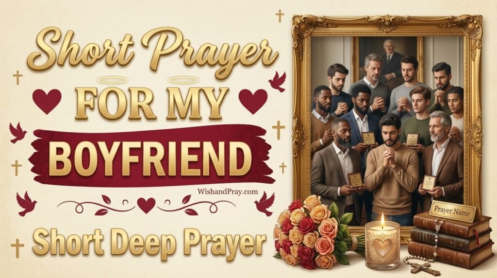 Short Prayer For My Boyfriend