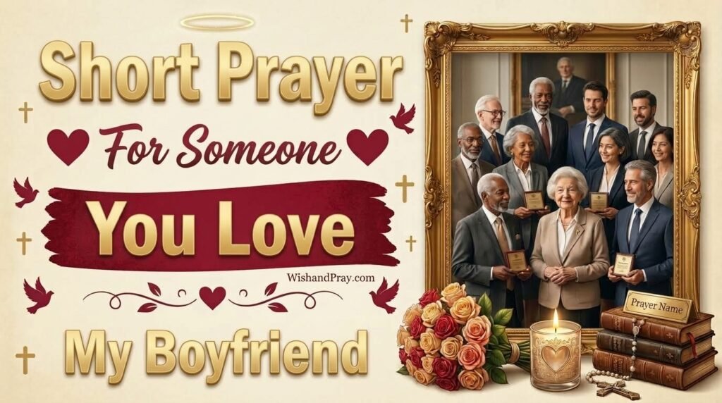 Short Prayer For Someone You Love