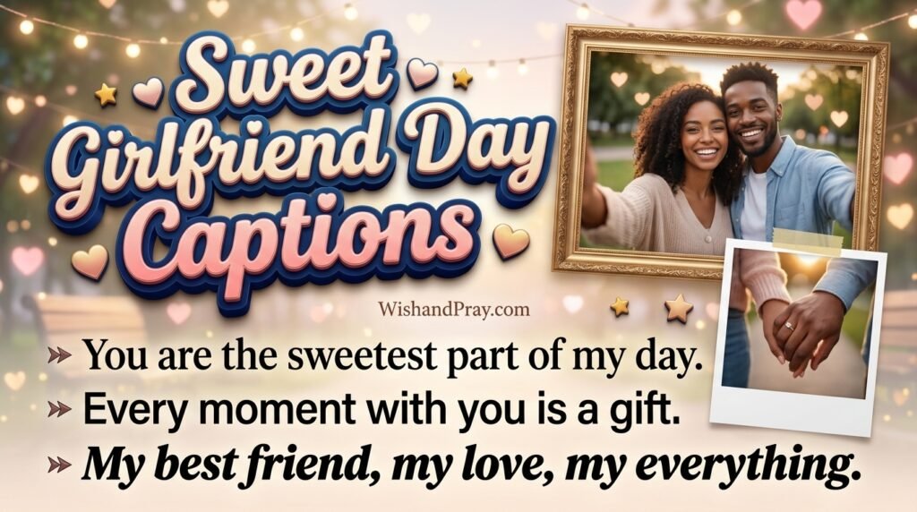 Sweet Girlfriend Day Captions