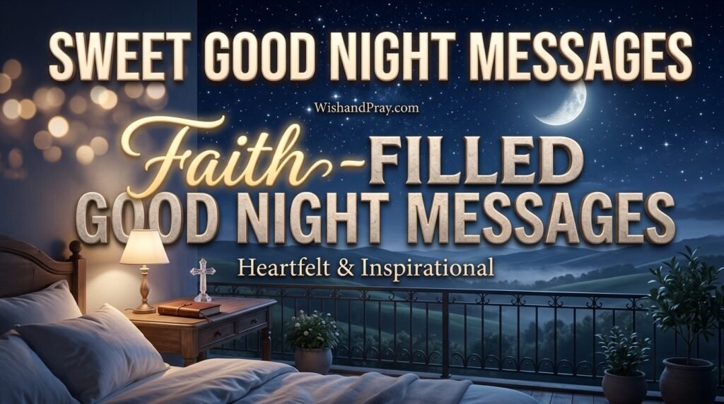 Sweet Good Night Messages