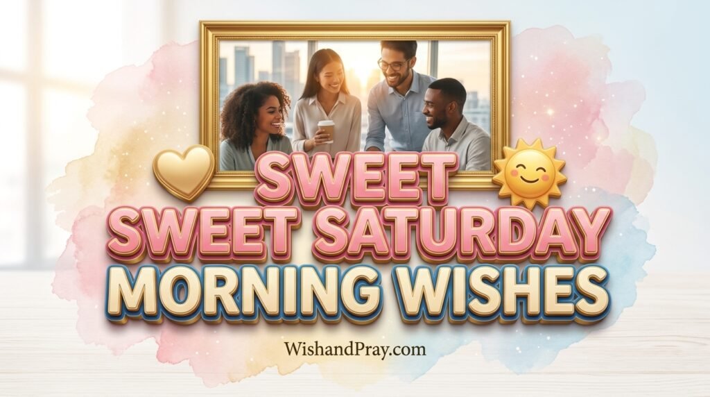 Sweet Saturday Morning Wishes