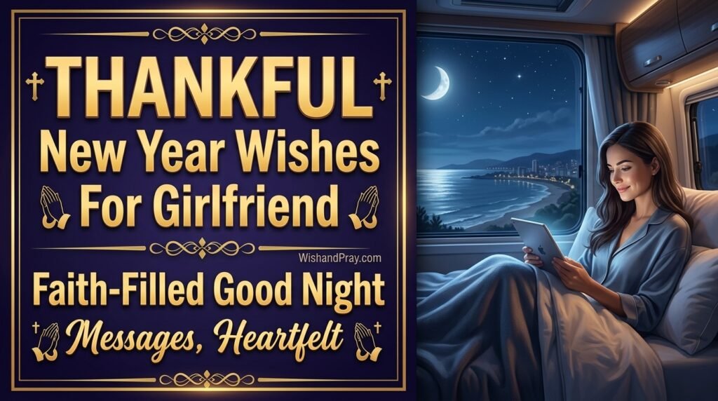 Thankful New Year Wishes for Girlfriend