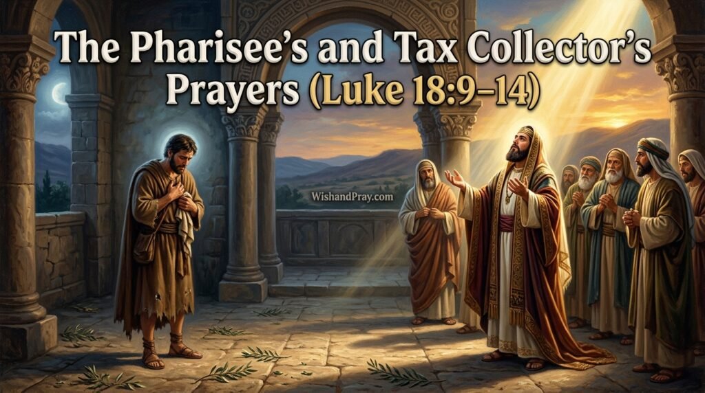 The Pharisee's and Tax Collector's Prayers (Luke 189–14)