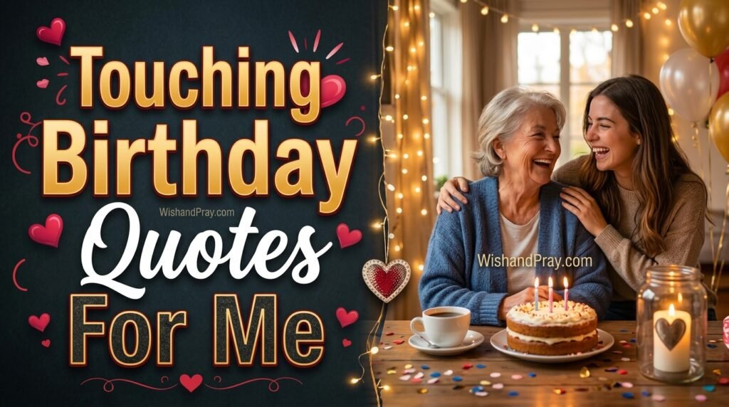 Touching Birthday Quotes For Me