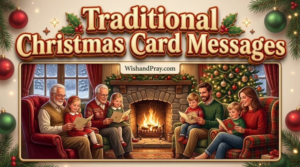 Traditional Christmas Card Messages