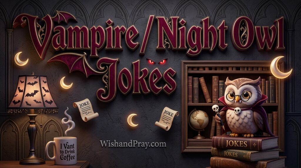 Vampire Night Owl Jokes