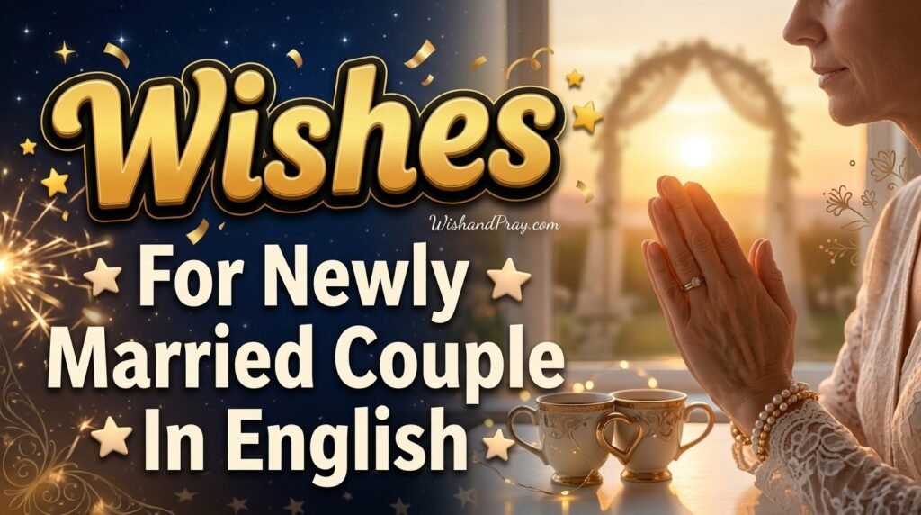 Wishes For Newly Married Couple In English