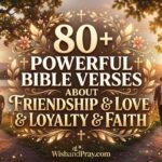 80+ Powerful Bible Verses About Friendship& Love& Loyalty & Faith