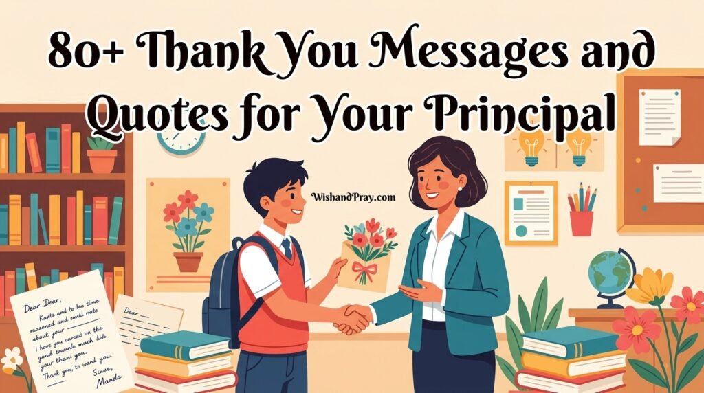 80+ Thank You Messages and Quotes for Your Principal