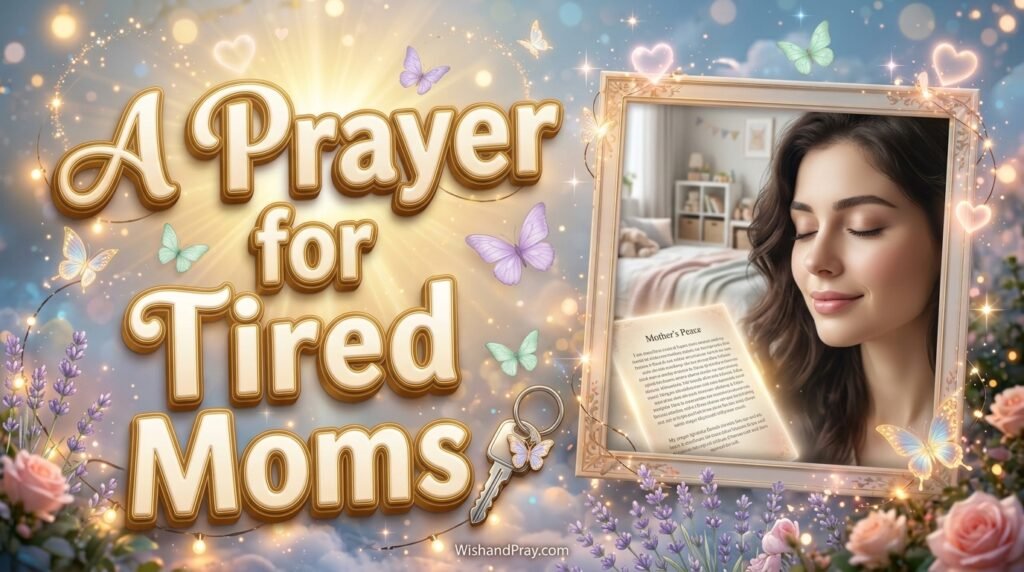 A Prayer for Tired Moms