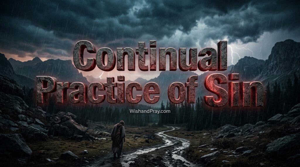 Continual Practice of Sin