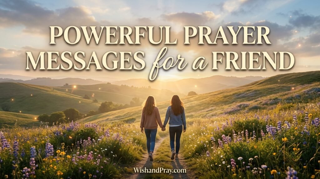 Powerful Prayer Messages for a Friend