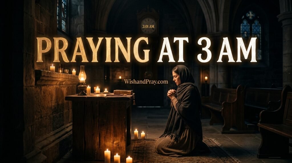 Praying at 3 AM