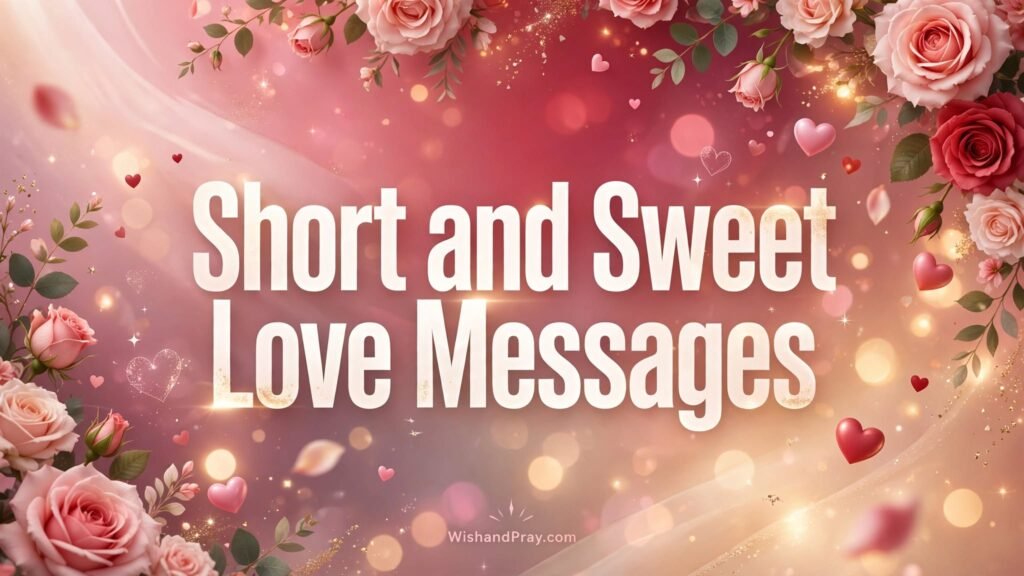 Short and Sweet Love Messages